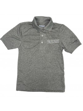 Elderado Gray Short Sleeve Polo